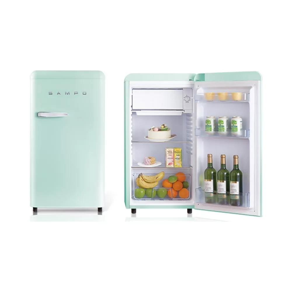 【SAMPO聲寶】99公升單門冰箱 SR-C10(E) ✔送基本安裝✔舊機回收 香氛綠