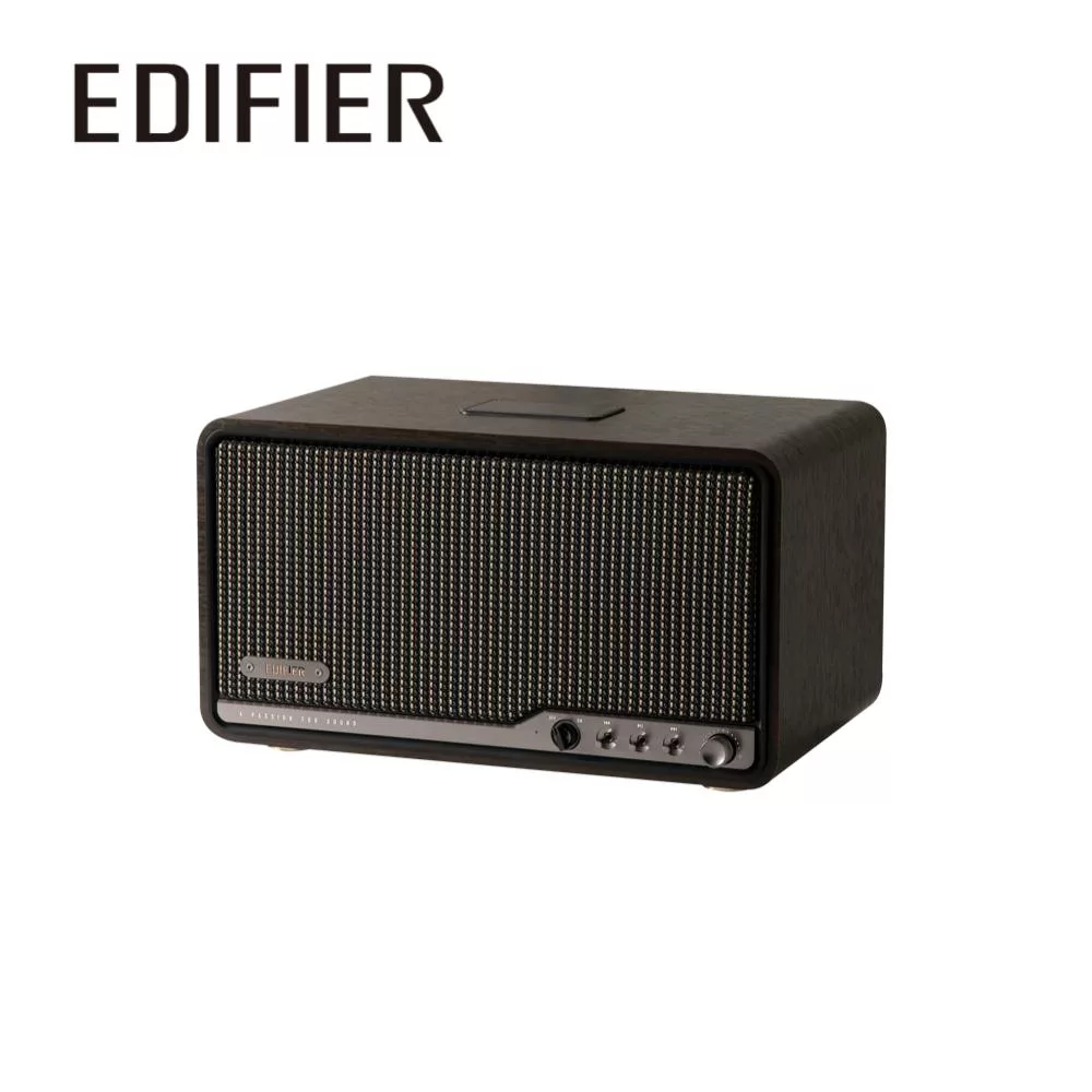 EDIFIER S300 旗艦一體式藍牙喇叭 黑胡桃