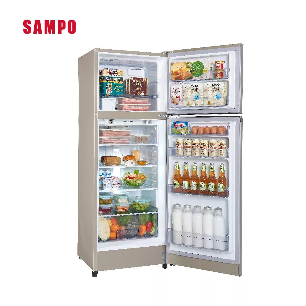 【SAMPO聲寶】250公升變頻雙門冰箱 SR-C25D(Y9)✔基本安裝✔舊機回收
