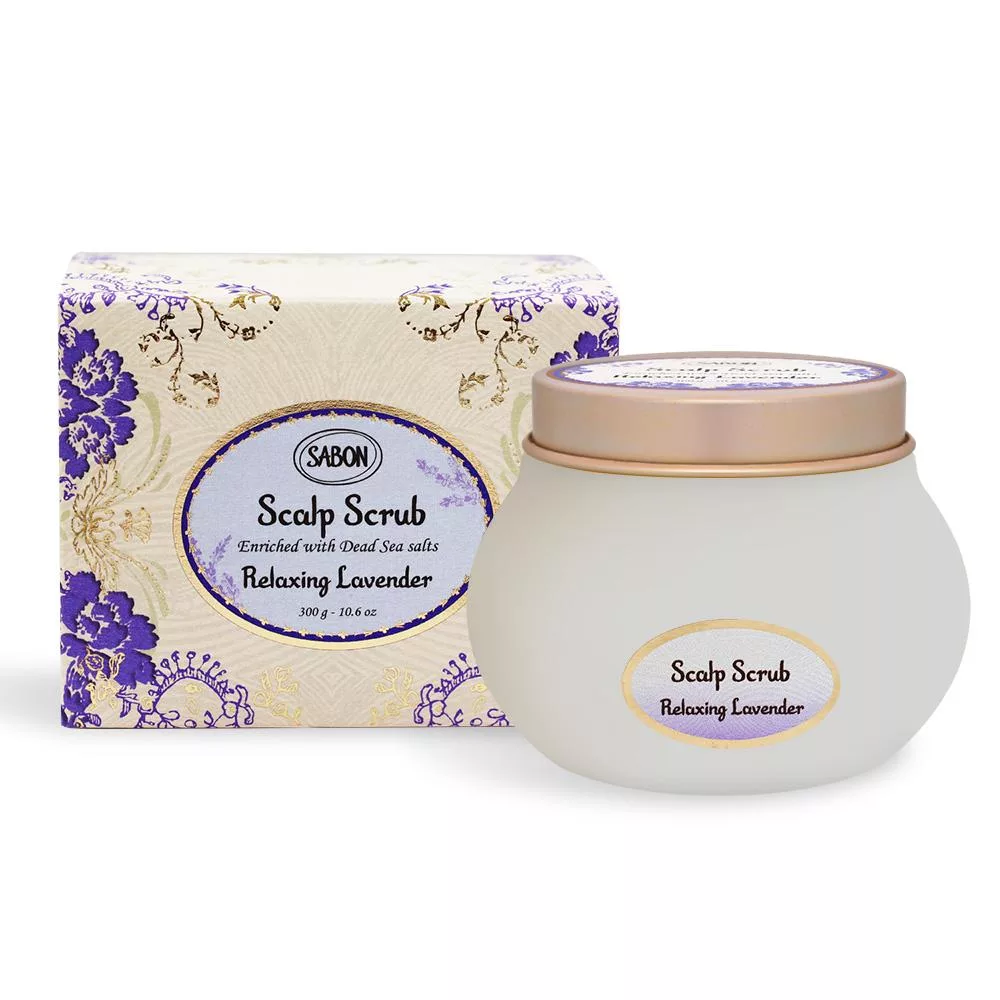 SABON 死海鹽頭皮磨砂膏(300g)-多味道可選-國際航空版 舒緩薰衣草