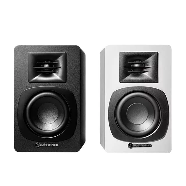 audio technica 鐵三角 AT-SP3X 主動式書架型喇叭 白