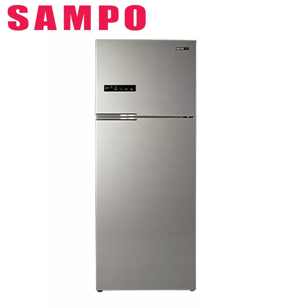 SAMPO聲寶480公升變頻雙門冰箱SR-C48D(Y9)晶鑽金