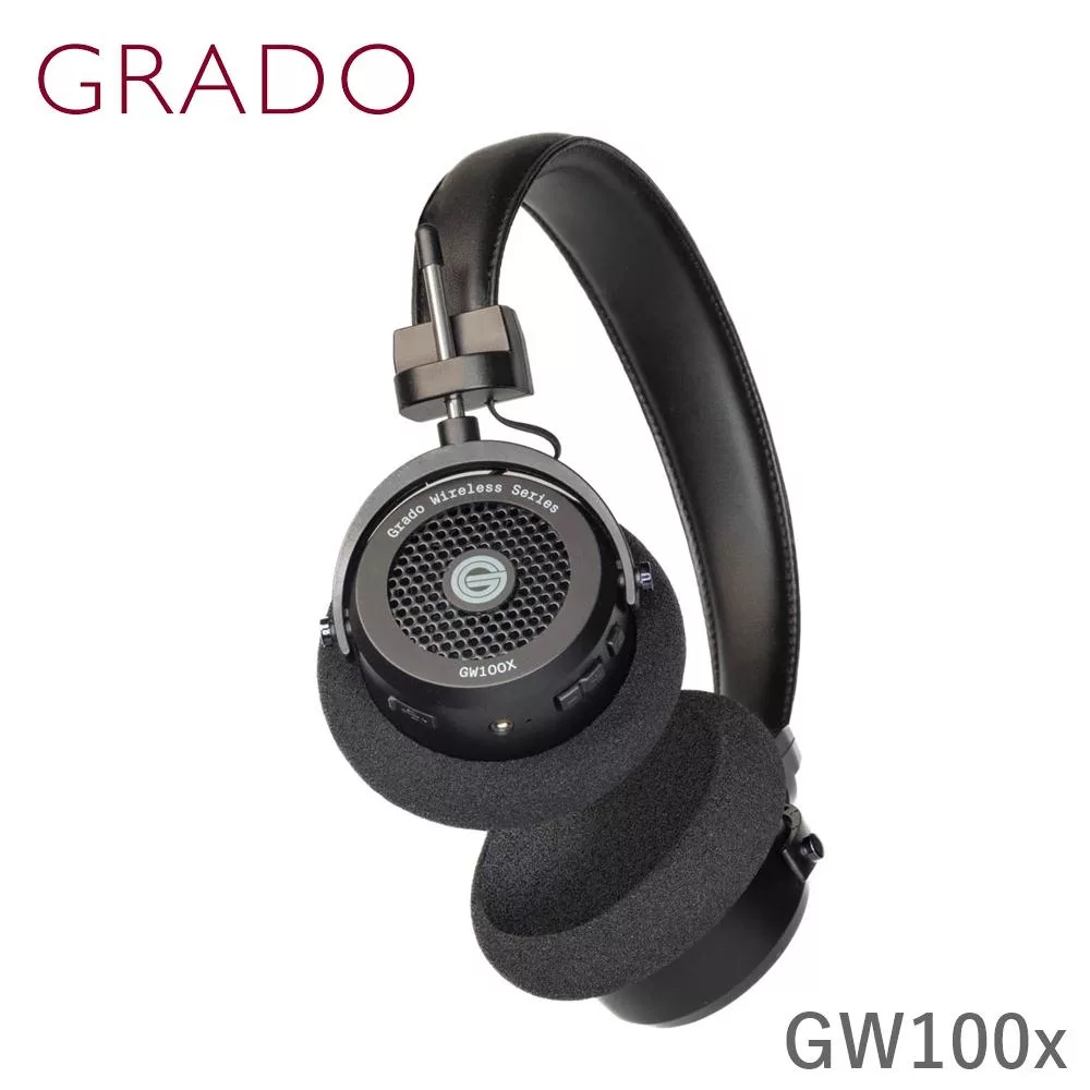GRADO GW100x 藍芽開放式耳機 46小時電池續航力 44毫米驅動器 公司貨保固一年