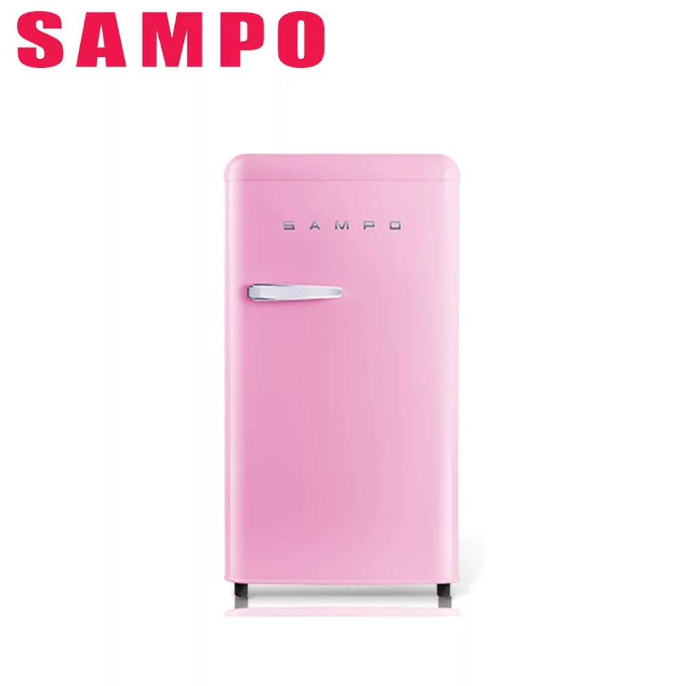 SAMPO聲寶99公升定頻單門冰箱SR-C10(P)粉彩紅