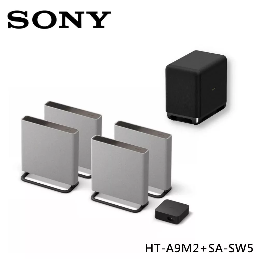 ★官網註冊送3000★《限時優惠》SONY 索尼 HT-A9M2+SA-SW5 環繞式家庭劇院組合 重低音 台灣公司貨