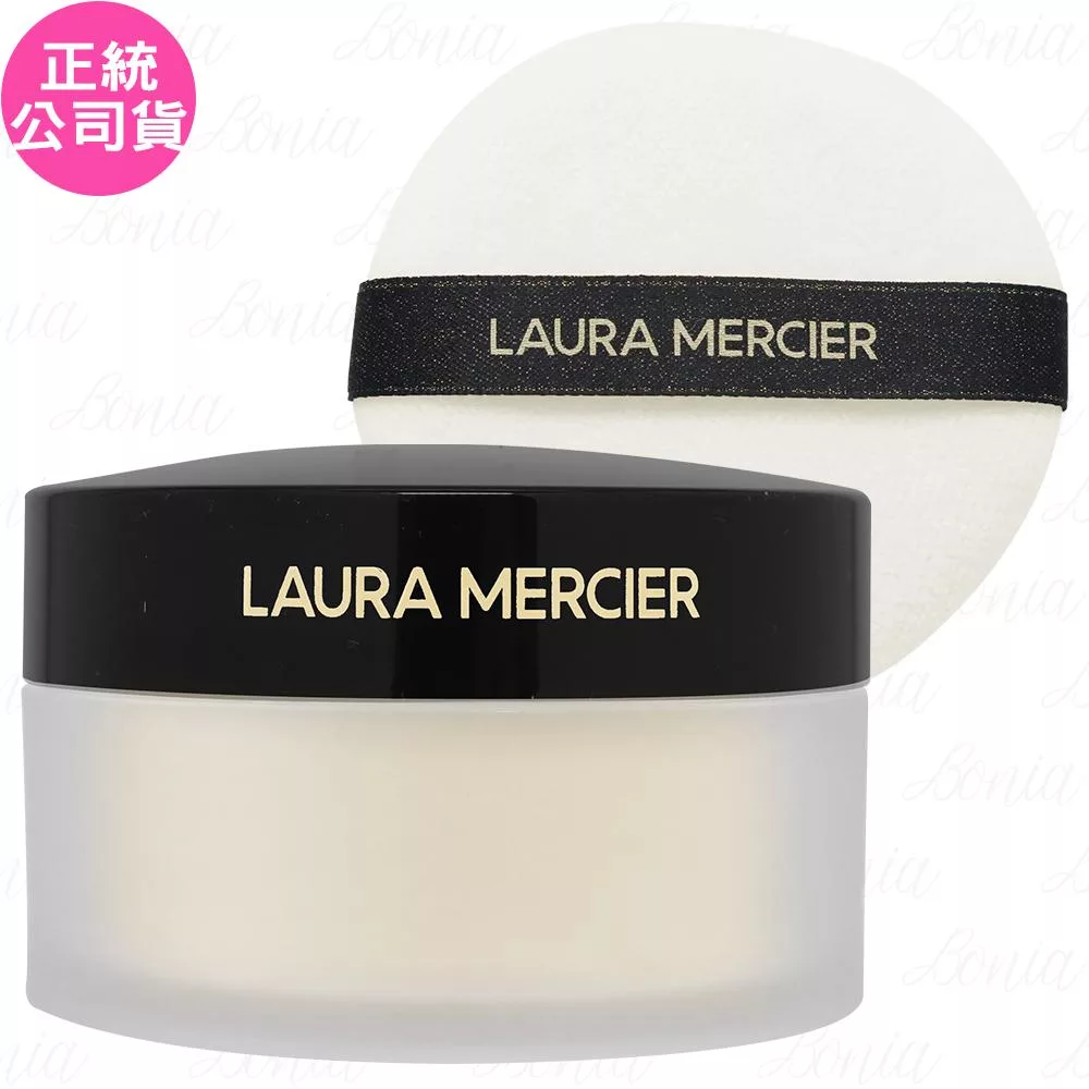laura mercier 甜蜜聖誕 限量煥顏透明柔霧蜜粉組(蜜粉20g+天鵝絨粉撲中型)(公司貨)