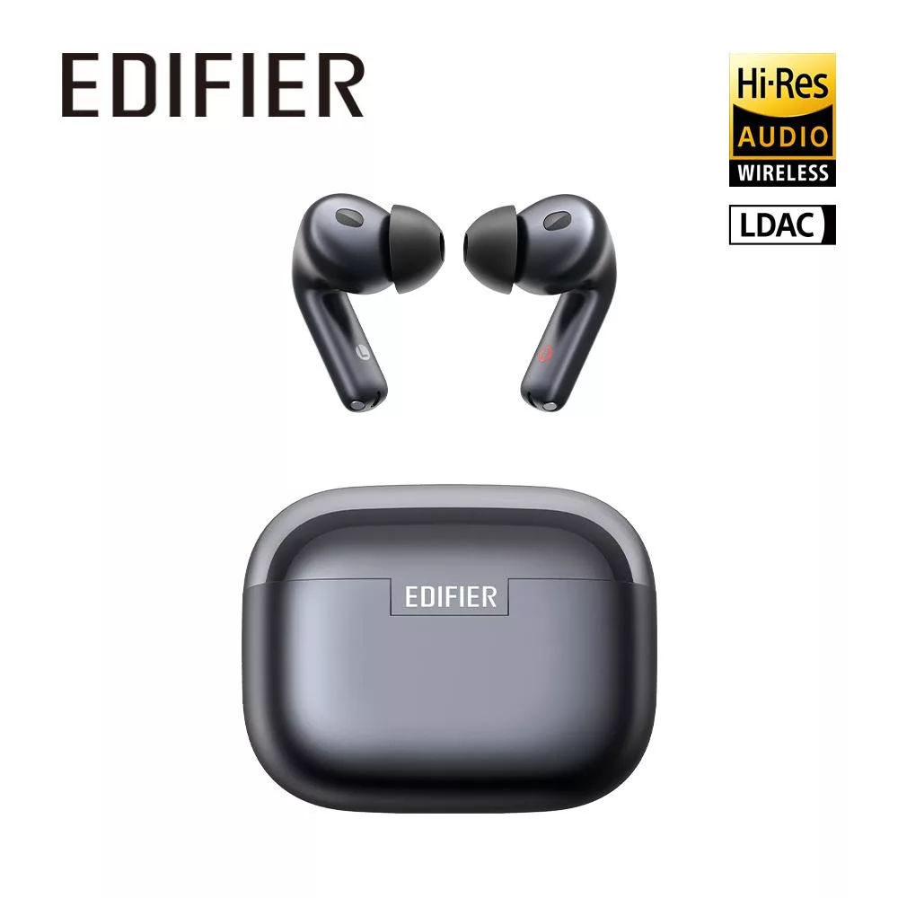 EDIFIER Evobuds Pro 藍牙抗噪翻譯耳機 星空黑
