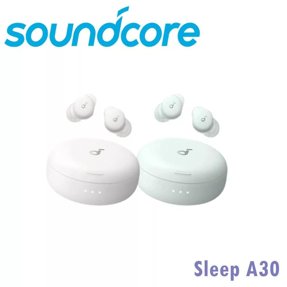 soundcore Sleep A30 睡眠耳機 降噪耳機 2色 公司貨保固2年 白色