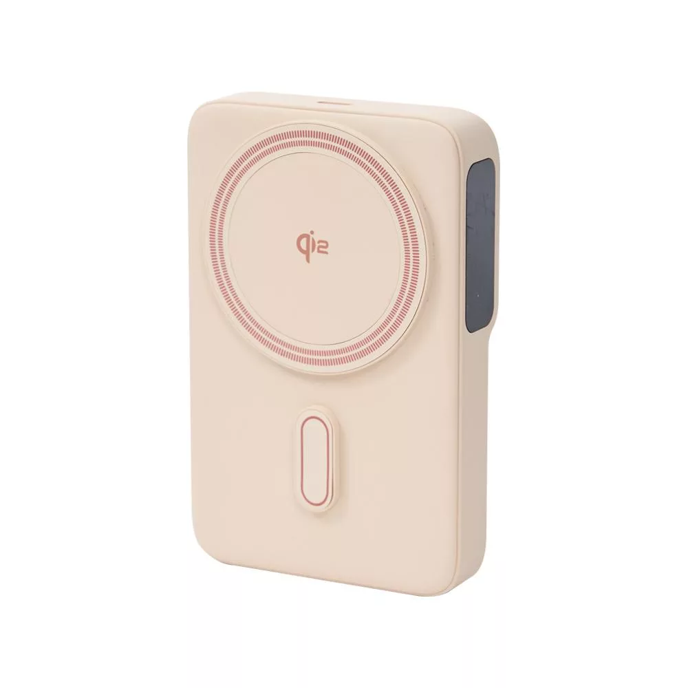 LaPO Qi2 15W磁吸無線充行動電源 Qi2奶茶