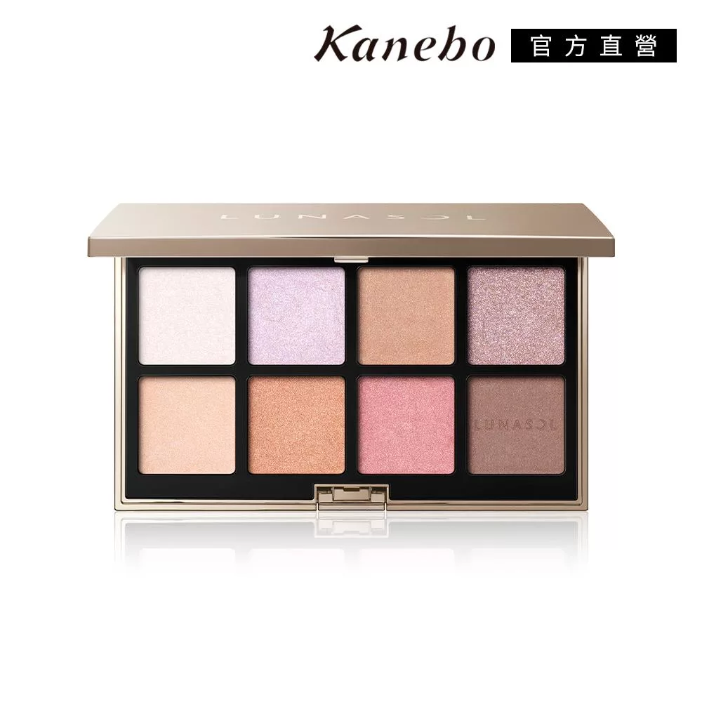 【Kanebo 佳麗寶】LUNASOL 晶巧霓光眼彩盤 (金炫特藏版)14g #EX04