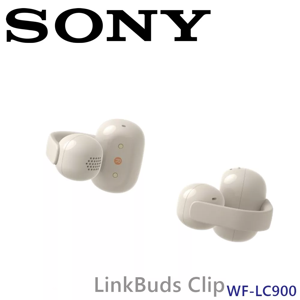 SONY LinkBuds Clip WF-LC900 耳夾式 平衡聽感 超長續航藍芽耳機 4色 新力索尼公司貨 薰衣草色