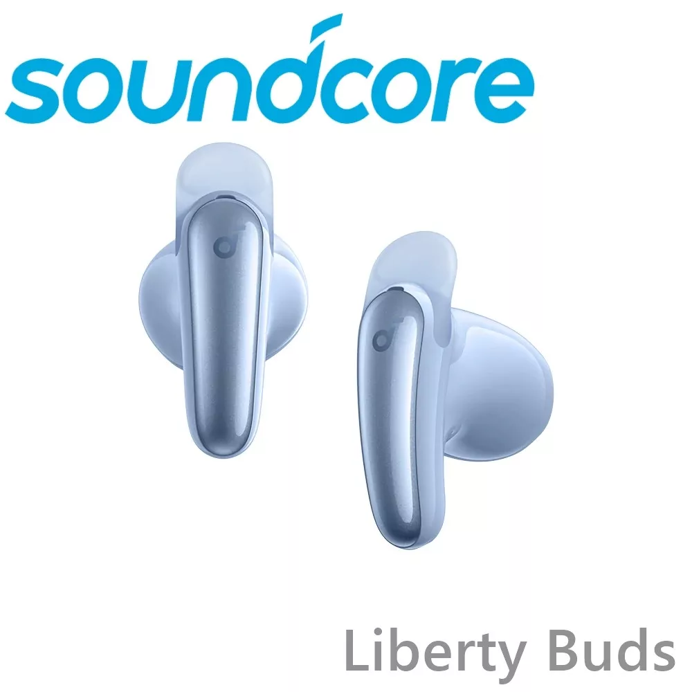 Soundcore Liberty Buds 半入耳式降噪藍牙耳機 公司貨保固2年 3色  星際藍