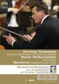 提勒曼指揮貝多芬第七~九號交響曲＆紀錄片/ 提勒曼（指揮）維也納愛樂管弦樂團 (台壓版, 有中文字幕) 3DVD