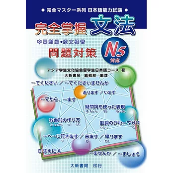 2024從零開始!日語檢定N5自學高分秘訣,日檢N5準備,聽力﹑語彙文法﹑閱讀準備技巧及書籍推薦 - 第13張圖 完全掌握N5對應 文法問題對策