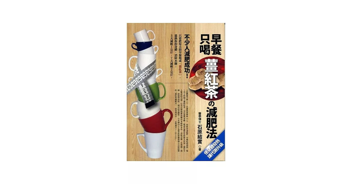 早餐只喝薑紅茶的減肥法