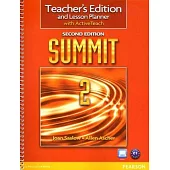 Summit 2/e (2) Teacher’s Edition and Lesson Planner with Active Teach DVD-ROM/1片