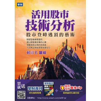 活用股市技術分析:股市登峰逃頂的藝術