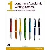 Longman Academic Writing Series 1：Sentences to Paragraphs, 2/e