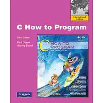 C HOW TO PROGRAM 6/E(PIE)(W/CD)
