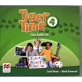 Tiger Time (4) Class Audio CDs/3片(MP3)