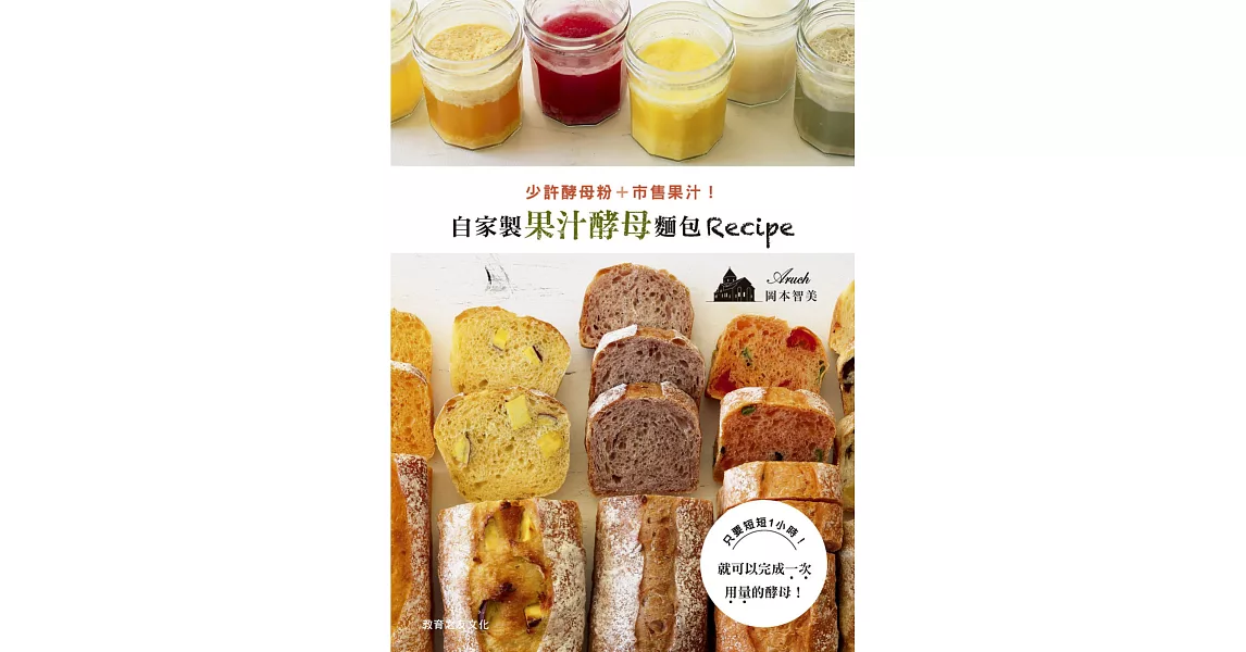 少許酵母粉+市售果汁!自家製果汁酵母麵包Recipe