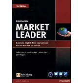 Market Leader 3/e (Intermediate) Flexi Course Book 1 with DVD-ROM/1片 and Audio CD/1片