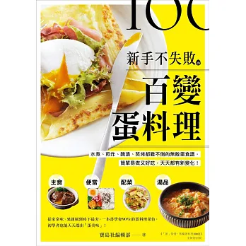 新手不失敗的百變蛋料理:水煮、煎炸、醃漬、蒸烤都難不倒的無敵蛋食譜,簡單易做又好吃,天天都有新變化!