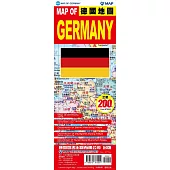 MAP OF GERMANY 德國地圖