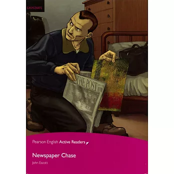 Penguin English Active Readers (Easystarts): Newspaper Chase with CD-ROM & MP3 Audio/1片