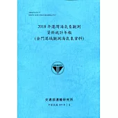 2018年港灣海氣象觀測資料統計年報(金門港域觀測海氣象資料)109深藍