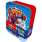 造型拼圖盒 漫威蜘蛛人 (鐵盒30片)