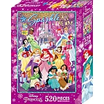 迪士尼公主520片盒裝拼圖(F)