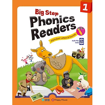 Big Step Phonics Readers 1 (附全書音檔 QR CODE) (支援iPEN點讀筆)