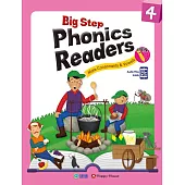 Big Step Phonics Readers 4(附全書音檔 QR CODE) (支援iPEN點讀筆)