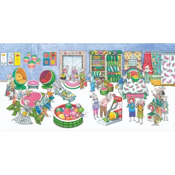 《六隻老鼠賣西瓜》方素珍&郝洛玟|創意&數學繪本 《六隻老鼠賣西瓜》方素珍&郝洛玟|創意&數學繪本