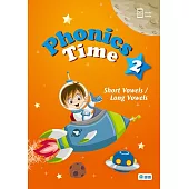 Phonics Time 2 -Short Vowels / Long Vowels (課本+QR CODE音檔+線上教學資源)