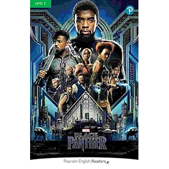 Pearson English Readers Level 3：Marvel - Black Panther(Book + Audiobook + Ebook)
