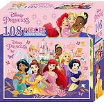 迪士尼公主 108片盒裝拼圖(B)