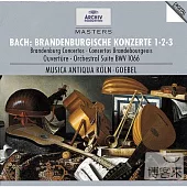 Bach: Brandenburgische Konzerte Nos. 1-3 / Musica Antiqua Koln, Reinhard Goebel (conductor)