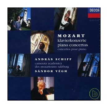 Mozart: Piano Concertos / Andras Schiff, Sandor Vegh Conducts Camerata Academica des Mozarteums Salzburg