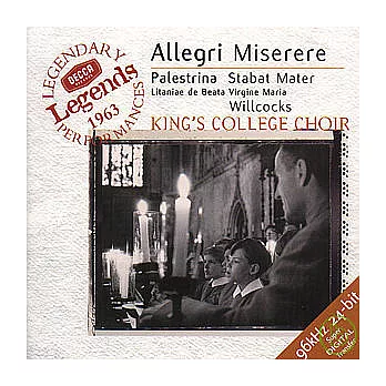 Allegri/Palestrina: Miserere mei/Stabat Mater etc.