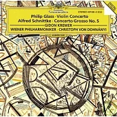Glass: Violin Concerto; Schnittke : Concerto Grosso No.5 / Kremer /  Dohnanyi