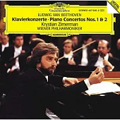 貝多芬：第一、二號鋼琴協奏曲 / 齊瑪曼（鋼琴、指揮）維也納愛樂