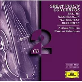 GREAT VIOLIN CONCERTOS / Nathan Milstein, Abbado, Claudio & Wiener Philharmoniker etc.