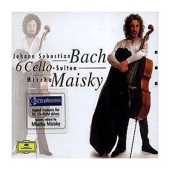J.S. Bach: 6 Suites for Solo Violoncello (CD-pluscore) / Mischa Maisky (2CD)