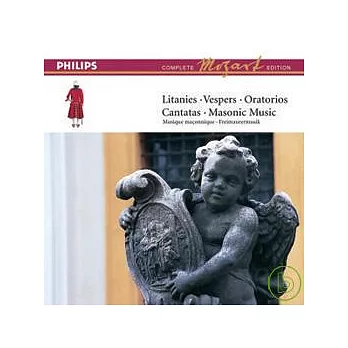 Mozart Compactotheque : Box 11 - Vespers, Oratorios, Cantatas,Mosonic Music  etc / Marriner