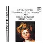 Alfred Deller (指揮) Deller Consort / Purcell: Welcome to All the Pleasures
