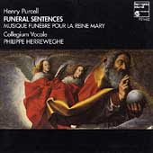 Philippe Herreweghe(指揮)Choeur et Orchestre du Collegium Vocale / Purcell：Funeral Sentences