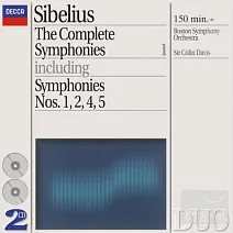 Sibelius: Complete Symphonies Vol. 1 Nos 1, 2, 4, 5 / Davis