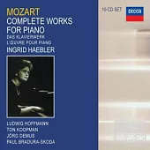 莫札特:鋼琴作品全集 / 海布勒 (10CD)